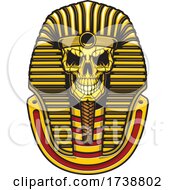 Poster, Art Print Of Egyptian Pharaoh Skull