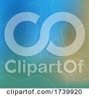 Poster, Art Print Of Abstract Topography Design Background