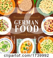 Poster, Art Print Of German Cuisine