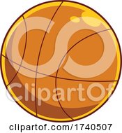 Poster, Art Print Of Cartoon Basketball