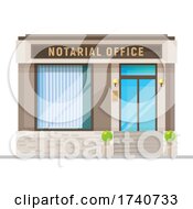 Poster, Art Print Of Notary Building Storefront