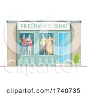 Poster, Art Print Of Pregnancy Building Storefront
