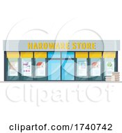 Poster, Art Print Of Hardware Store Building Storefront