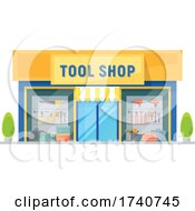 Poster, Art Print Of Tool Shop Building Storefront