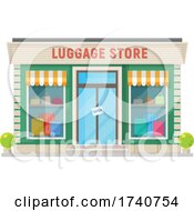 Poster, Art Print Of Luggage Store Building Storefront