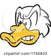 Duck School Or Sports Team Masoct Head by Johnny Sajem