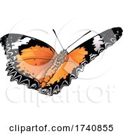 Poster, Art Print Of Cethosia Biblis Red Lacewing Butterfly
