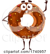 Poster, Art Print Of Donut Food Character