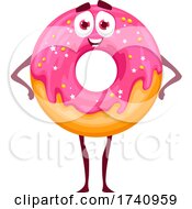 Donut Food Character by Vector Tradition SM