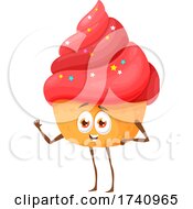 Poster, Art Print Of Cupcake Food Character