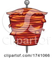 Poster, Art Print Of Gyro Kebab On A Skewer