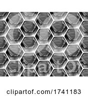 Honeycomb Seamless Background by AtStockIllustration