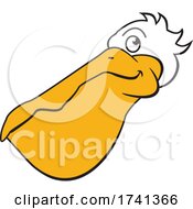 Poster, Art Print Of Whimsical Pelican Mascot