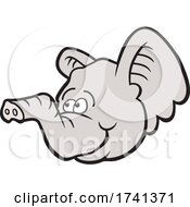 Poster, Art Print Of Baby Elephant Mascot