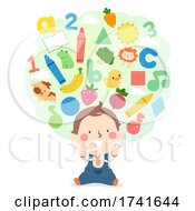 Poster, Art Print Of Kid Toddler Boy Early Learning Activities