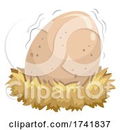 Poster, Art Print Of Egg Shake Nest Illustration