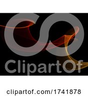 Poster, Art Print Of Abstract Background With Motion Flow Design