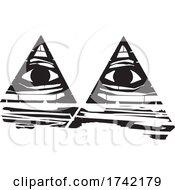 Poster, Art Print Of Two Eyes Of Providence