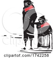 Poster, Art Print Of Man And His Mother