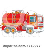 Driver And Tanker Truck