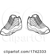 Poster, Art Print Of Black And White Sneakers