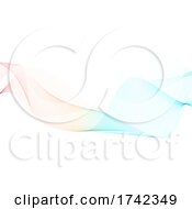 Poster, Art Print Of Colourful Flowing Waves Banner Design