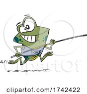Cartoon Frog Jumper