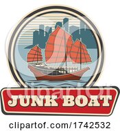 Junk Boat by Vector Tradition SM