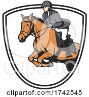 Poster, Art Print Of Equestrian Logo