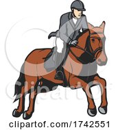 Poster, Art Print Of Equestrian Logo