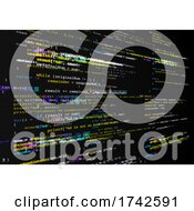 Poster, Art Print Of Code Background