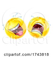 Comedy Tragedy Theatre Masks Emoticon Face Icons