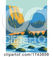 Voyageurs National Park Located In Northern Minnesota Near The Canadian Border WPA Poster Art