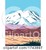 Poster, Art Print Of Denali National Park And Preserve Formerly Known As Mount Mckinley National Park Located In Interior Alaska Wpa Poster Art