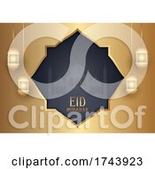 Poster, Art Print Of Eid Mubarak Decorative Background