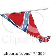 Poster, Art Print Of Us Confederate Flag