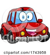 Poster, Art Print Of Happy Car Mascot