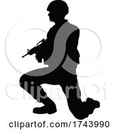 Soldier High Quality Silhouette