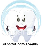 Poster, Art Print Of Happy Tooth Character