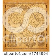 Antique Styled Map Of Africa