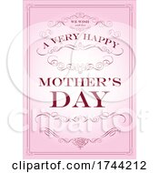 Poster, Art Print Of Happy Mothers Day Design