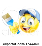 Painter Decorator Handyman Emoticon Emoji Icon