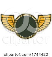 Poster, Art Print Of Winged Army Badges Emblems Insignias