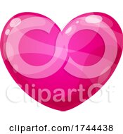 Poster, Art Print Of Pink Heart