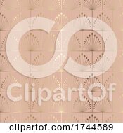Poster, Art Print Of Art Deco Style Seamless Tiled Pattern Background