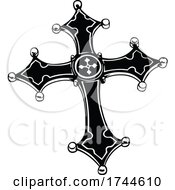 Black And White Cross