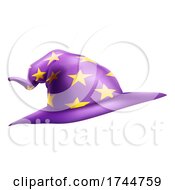 Poster, Art Print Of Wizard Or Witch Hat Emoticon Emoji Cartoon Icon