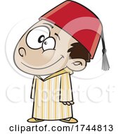 Poster, Art Print Of Cartoon Moroccan Boy