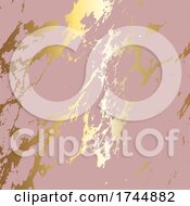 Poster, Art Print Of Rose Gold Marble Texture Background