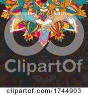 Poster, Art Print Of Elegant Colorful Mandala Design Background